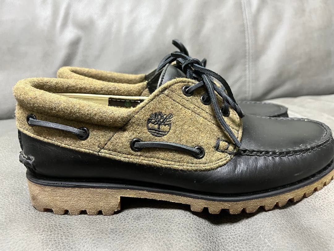 希少　ティンバーランド Hainsworth 3 Eye Lug モカシン