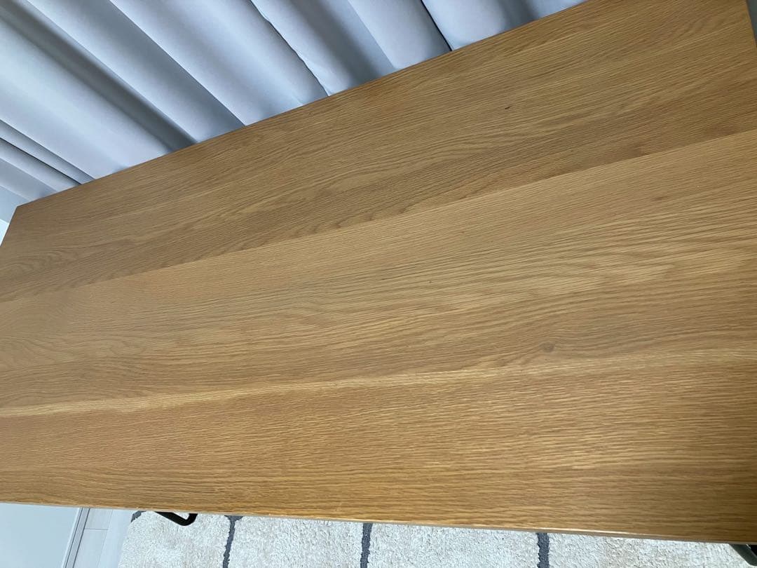 MUJI/無印良品 折りたたみテーブル・幅１６０ｃｍ・オーク材