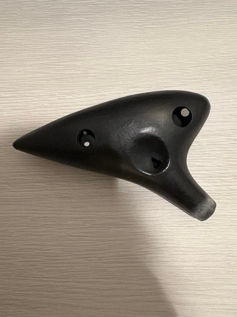 ティアーモ 4C オカリナ 黒 陶器製