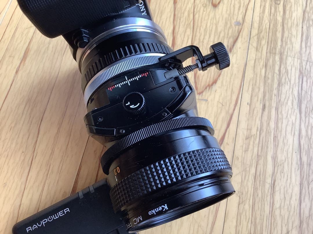 Canon FD TS 35mm F2.8 NEX-5 付属品セット