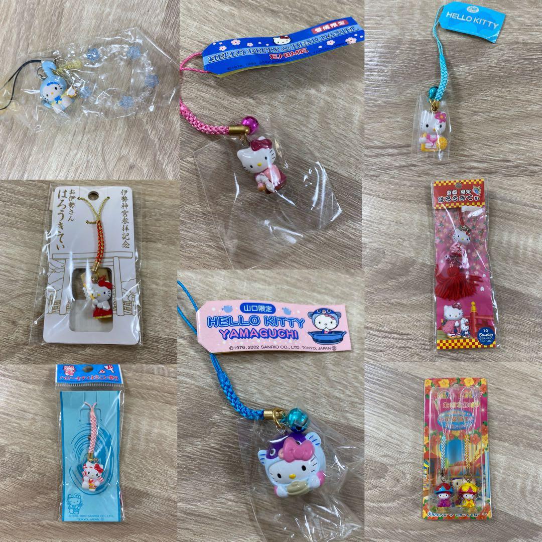 ハ*ー様 ご当地キティ まとめ売り 根付け ストラップチャーム ハローキティ 未