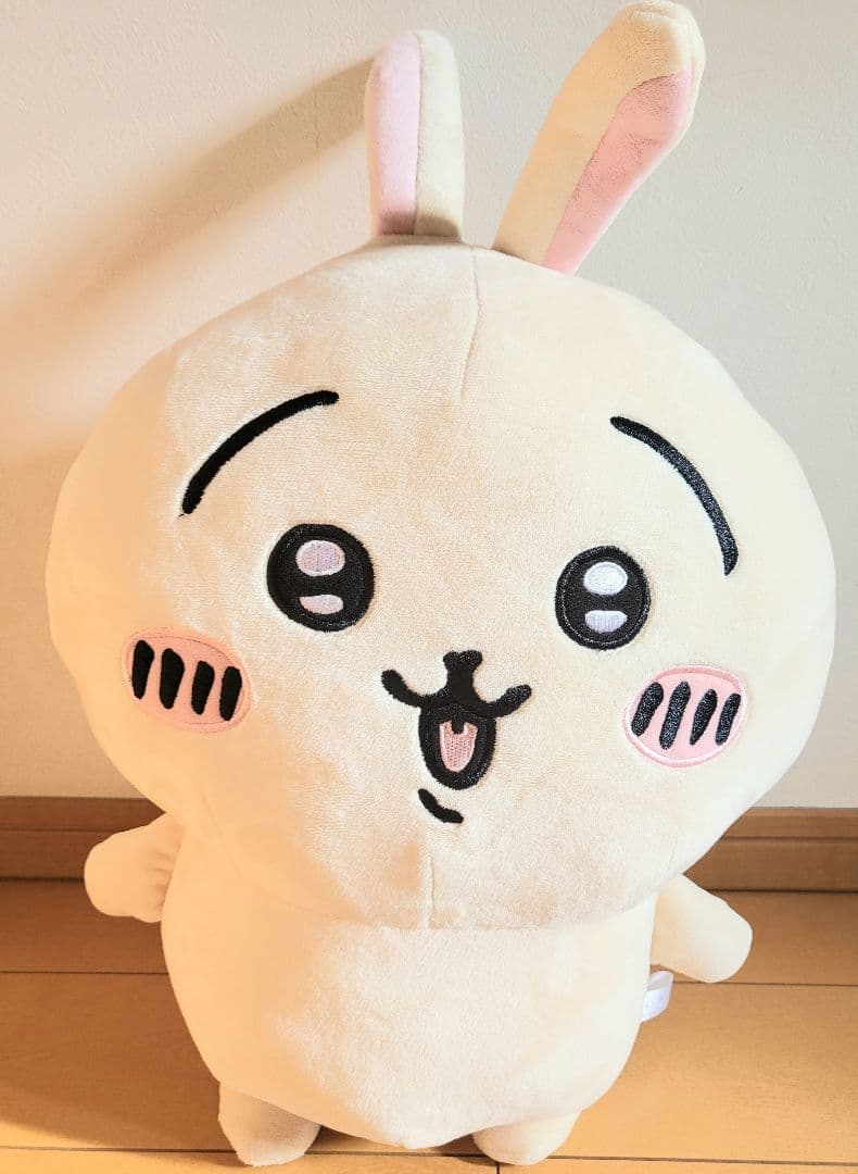非売品超レア♥ちいかわ 超bigぬいぐるみ ヤハ フ！にこ♥ハチワレ♥うさぎ♥