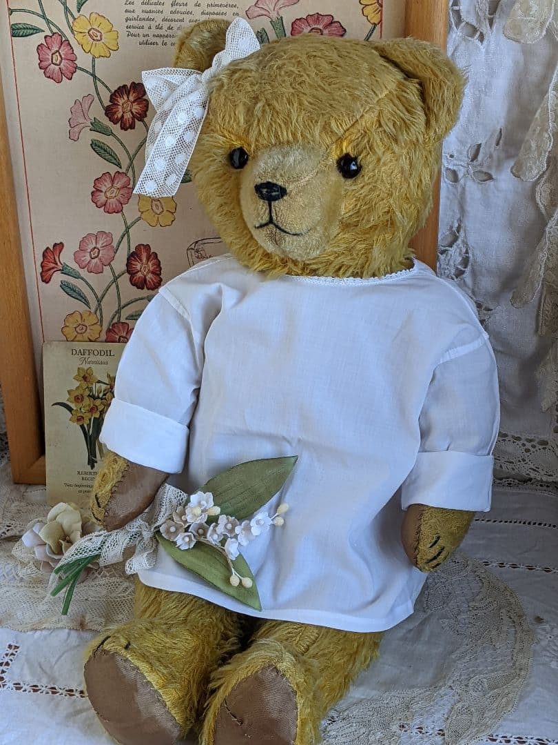 【n】アンティークベア　アンティークテディベア　ドイツ