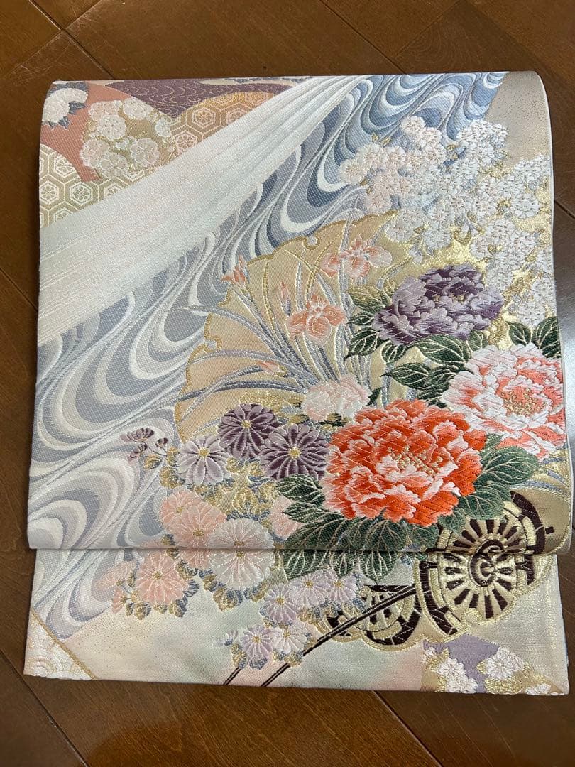 友禅　作家物　落款　正絹訪問着　フルセット4点　入学式　七五三　お宮参り