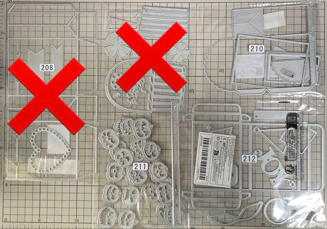 追加しました（お写真10枚目） 選べるカッティングダイ　500円均一