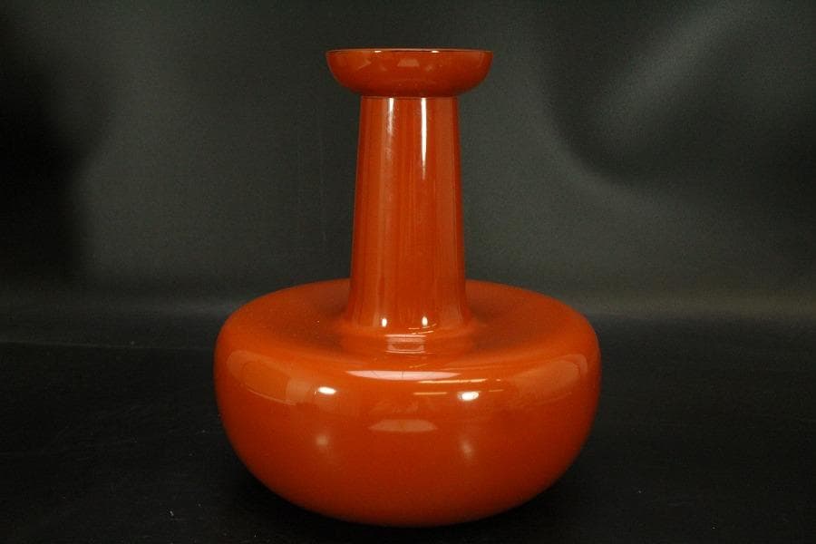 平安象彦作 根来 砧花生 美品 共箱(A815)