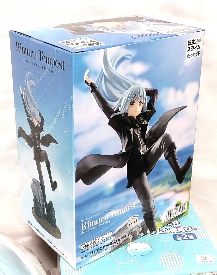 転スラグッズ4点、ぬいぐるみ、フィギュア他＋おまけ2点付き　新品未開封まとめ売り