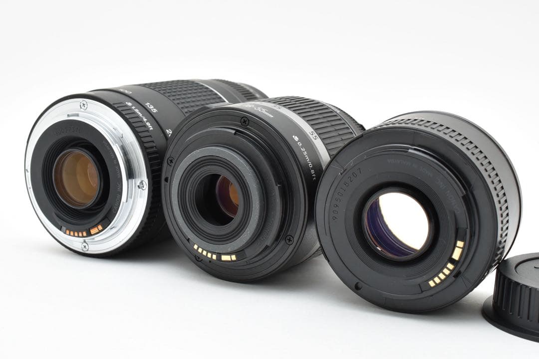 一眼レフカメラ canon kiss x9標準&望遠&単焦点トリプルレンズセット