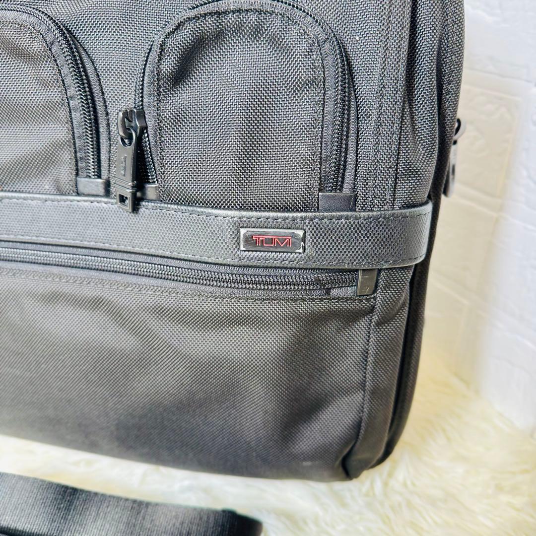☆美品☆TUMI アルファ2 エクスパンダブル 2WAYビジネスバッグ ブラック