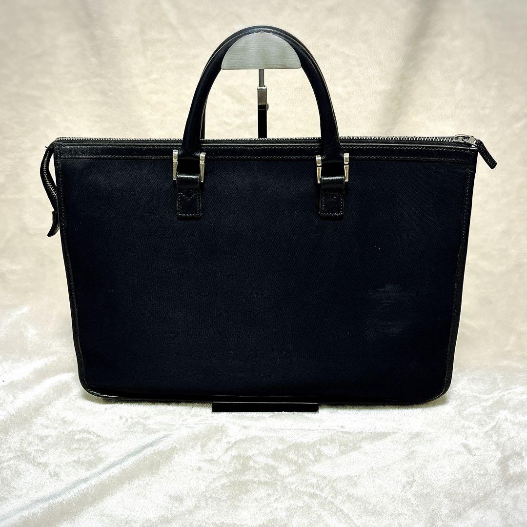 桐*維様 バーバリー ビジネスバッグ ブリーフケース ノバチェック 黒 A4 自