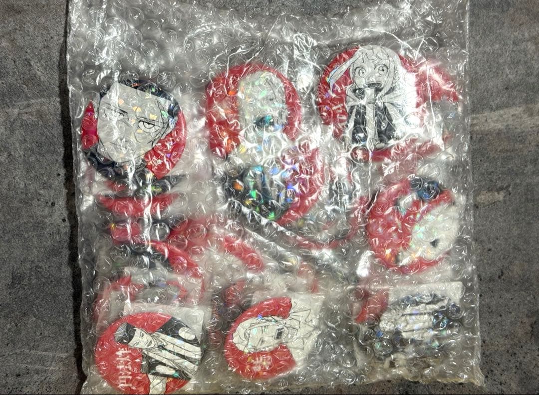 カグラバチ オールスター缶バッジ チヒロ 千鉱 ジャンプキャラクターズストア