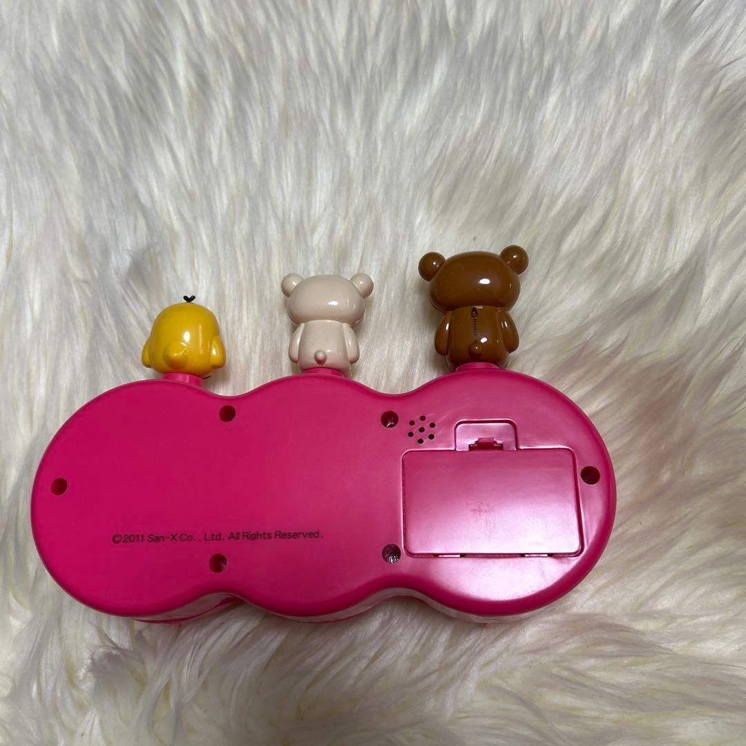 【希少】リラックマ コリラックマ キイロイトリ 時計 ぱたぱたロック2