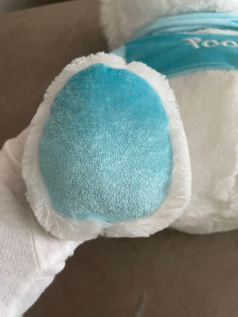 くまのプーさん　ハンドパペット　ホワイトプーさん　腹話術　ぬいぐるみ　ディズニー