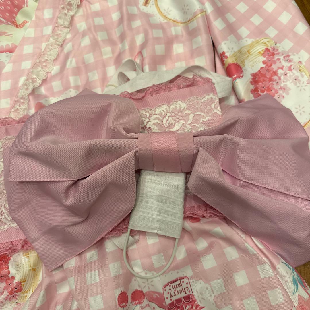 to Alice いちご ギンガムチェック 浴衣