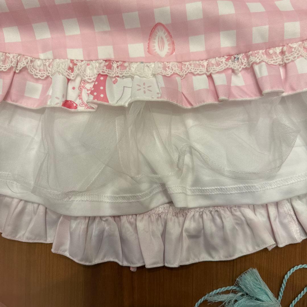 to Alice いちご ギンガムチェック 浴衣