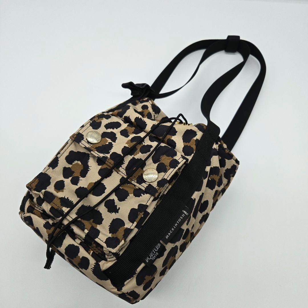 MACKINTOSH × PORTER ミニバケット トートバッグ レオパード