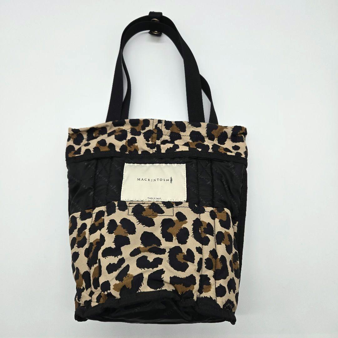 MACKINTOSH × PORTER ミニバケット トートバッグ レオパード