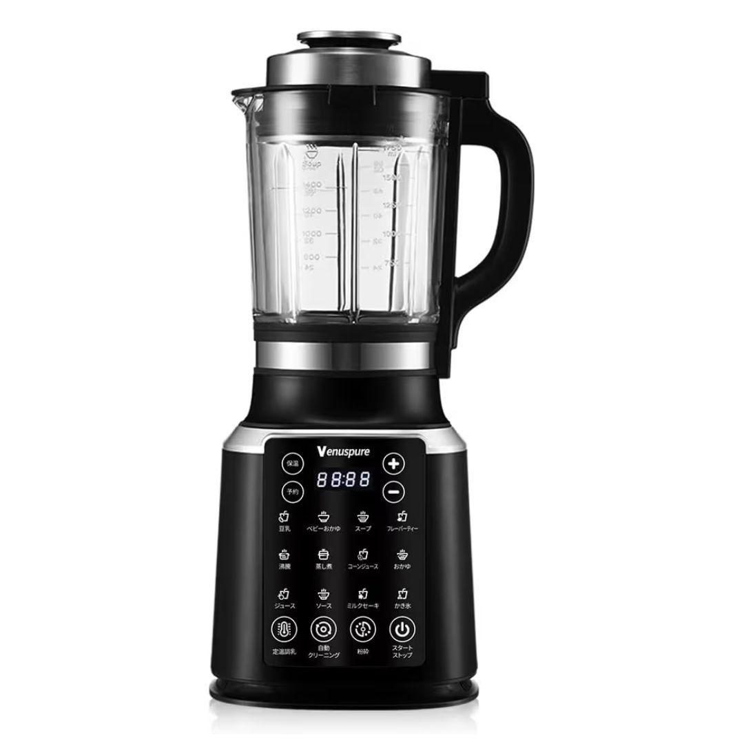 加熱式ミキサー 豆乳メーカー 1.75L ブレンダー 料理機能 加熱保温機能