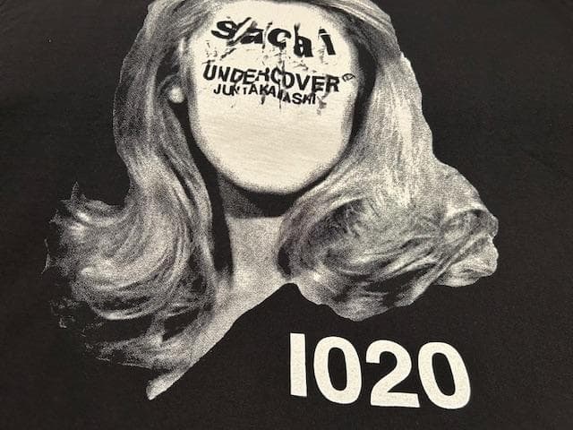 ♪送料無料★sacai × UNDERCOVER★名作★Tシャツ★黒★紙タグ付♪