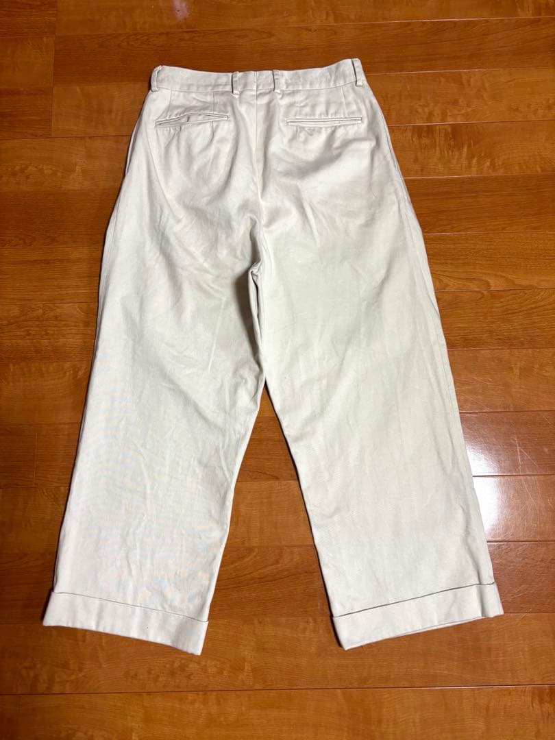 定番NEATニート タック チノ パンツ チノパン