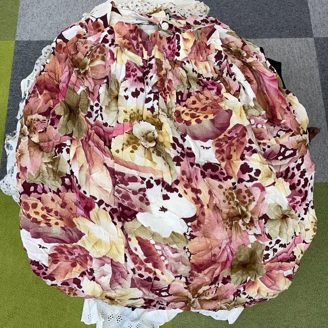 ^*^様 2 ユーロ古着　柄スカートミックス60着セットまとめ売りレディース