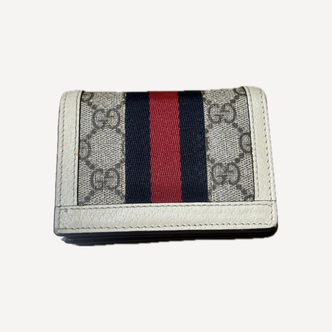 GUCCI お財布 2つ折り 白