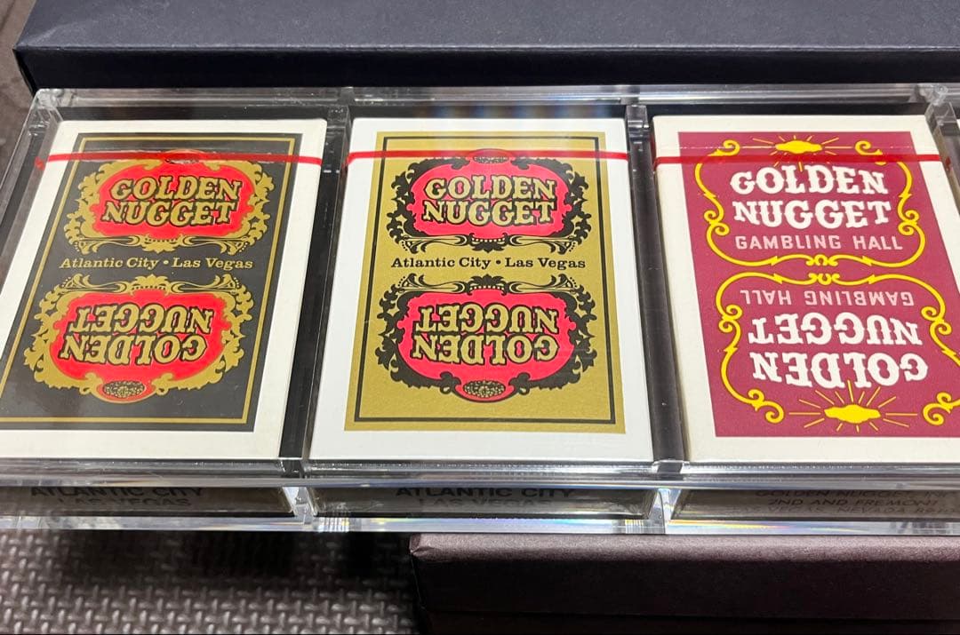 レアデック　Golden Nugget 6デックセット　オールドデック