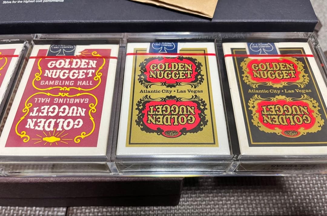 レアデック　Golden Nugget 6デックセット　オールドデック