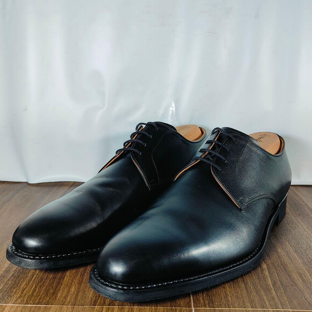 【極美品】SCOTCH GRAIN　日本製　高級プレーントゥシューズ　正規品本革