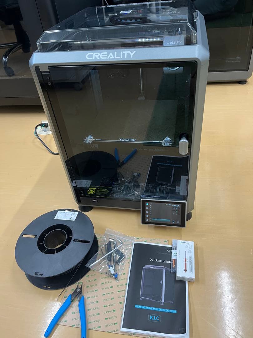 CREALITY K1C 3Dプリンター 本体 カメラ付き カーボン対応