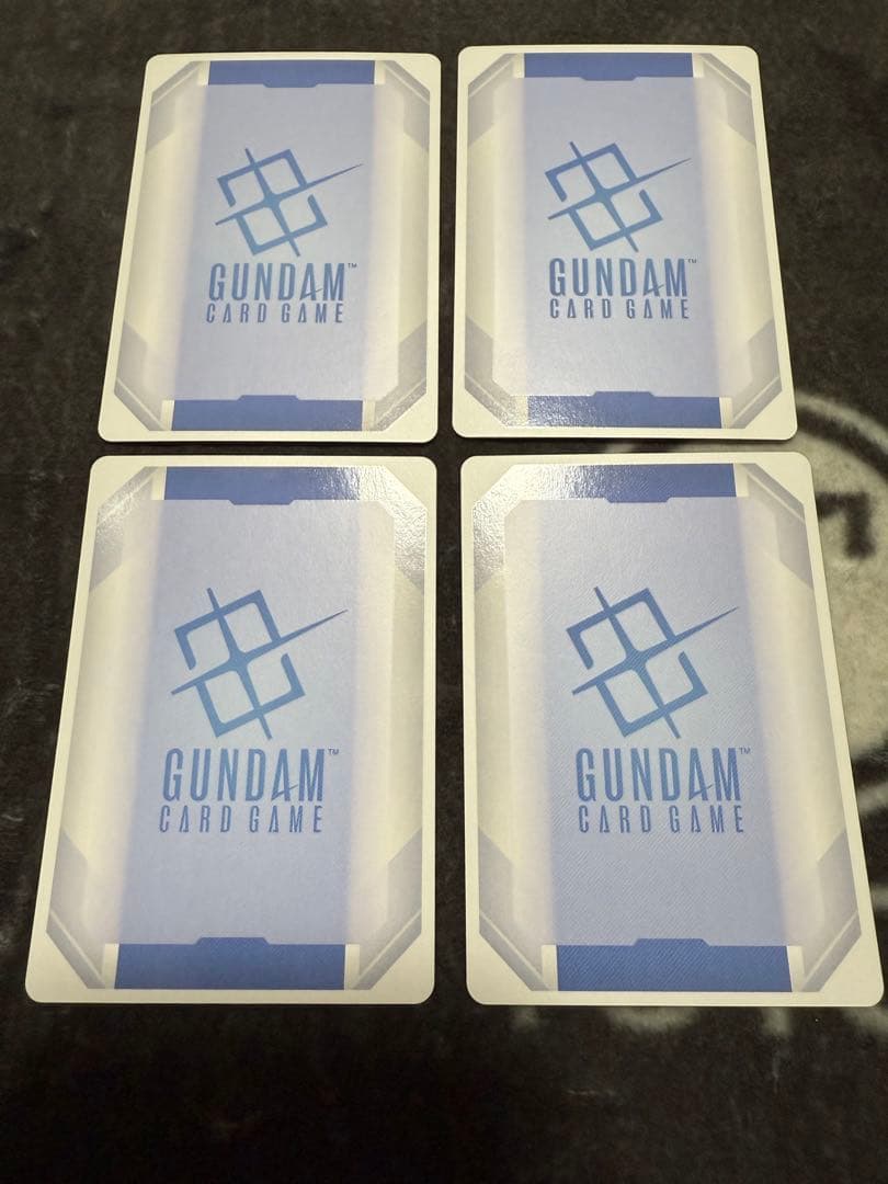 ガンダムカードゲーム　クシャトリヤ　バンシィ　マリーダ　赤青