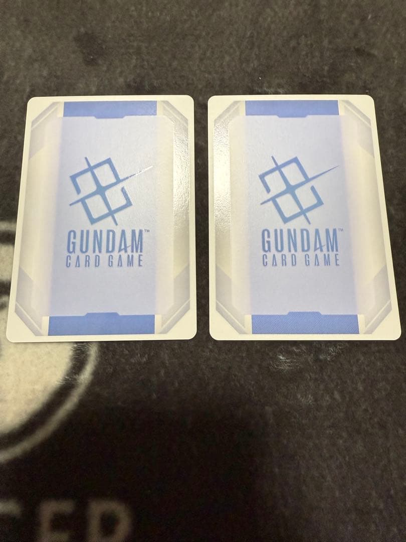 ガンダムカードゲーム　クシャトリヤ　バンシィ　マリーダ　赤青