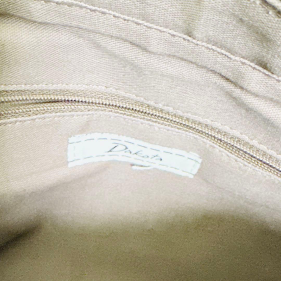 チーコ　ダコタDakota トートバッグ　レザー　革　ハンドバッグ　茶