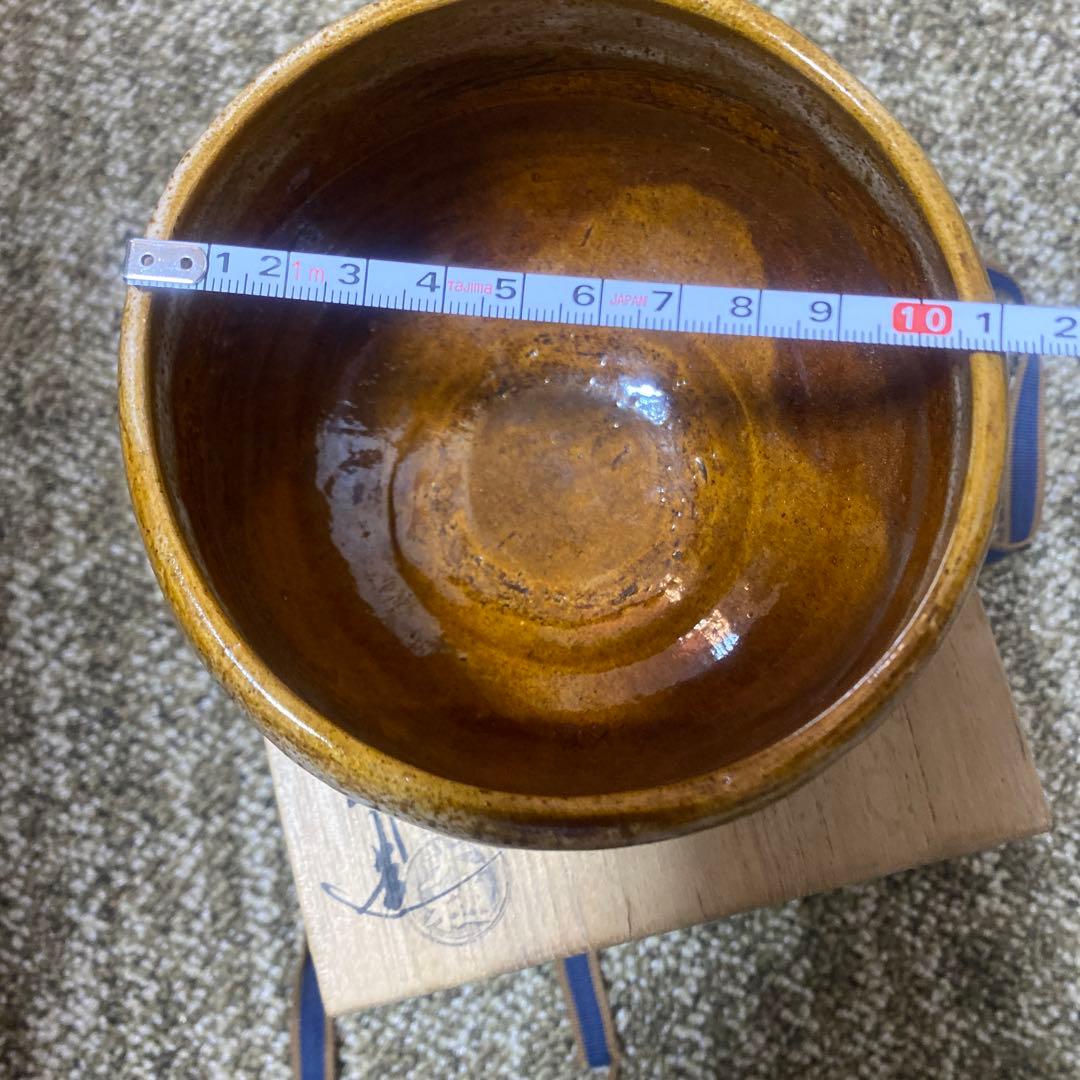 大樋焼/茶碗/ 大樋長阿弥造