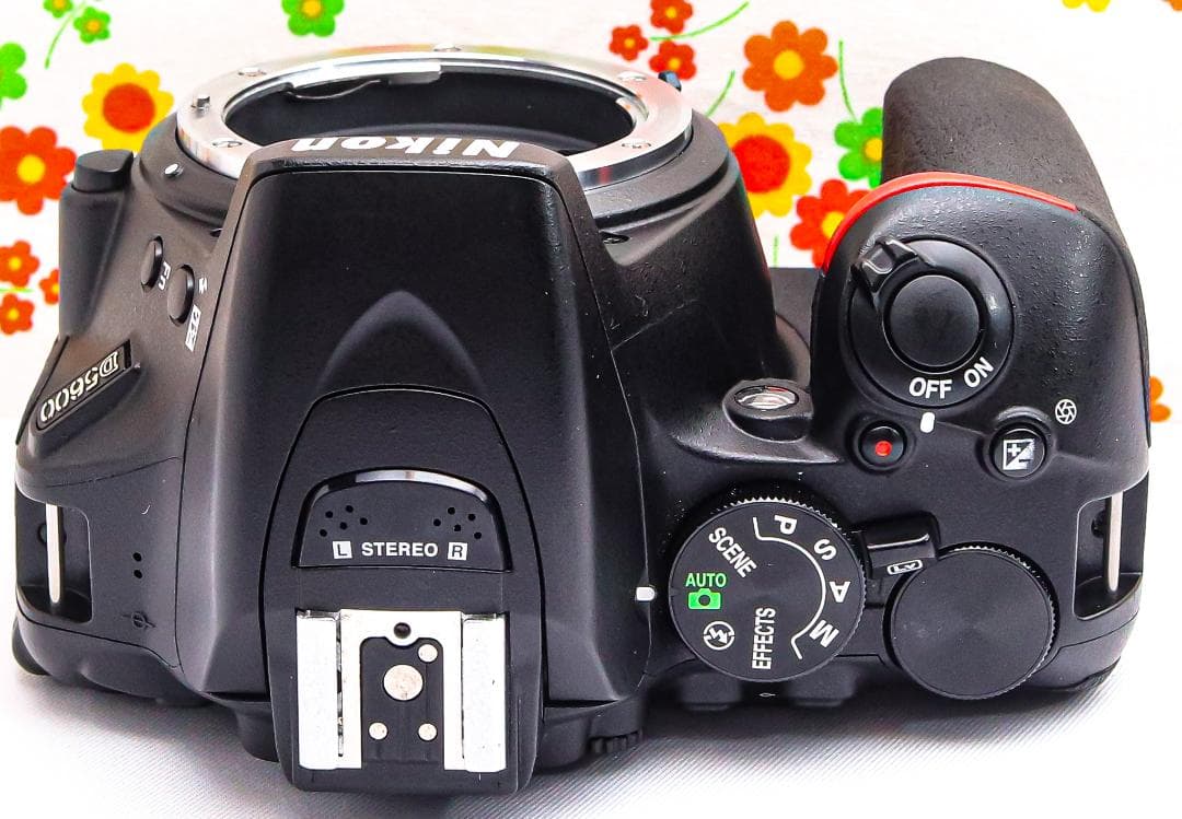 美品 ニコン Nikon D5600☆スマホに転送☆高性能一眼レフ☆自撮り可能！