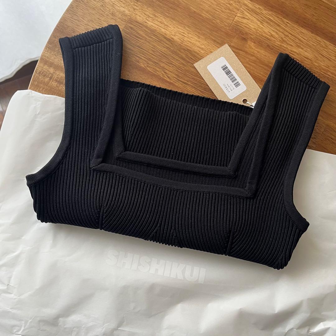 トップス THE SHISHIKUI BRA BRA / BLACK