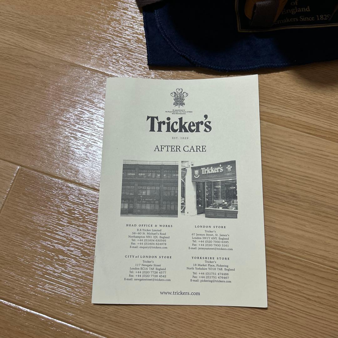 未使用　トリッカーズ　カントリーブーツ　エイコンアンティーク　7