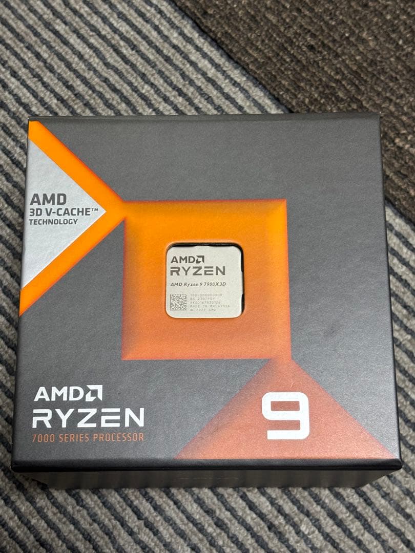CPU AMD Ryzen 9 7900X3D CPU