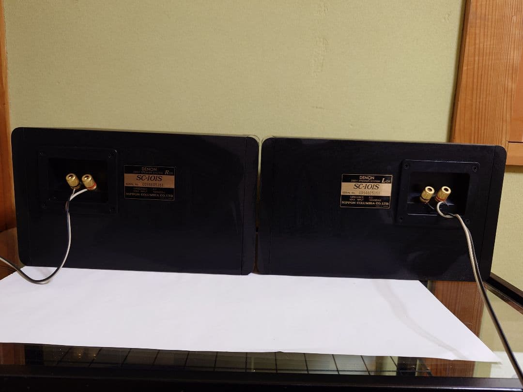 DENON SC−101S オーディオスピーカー