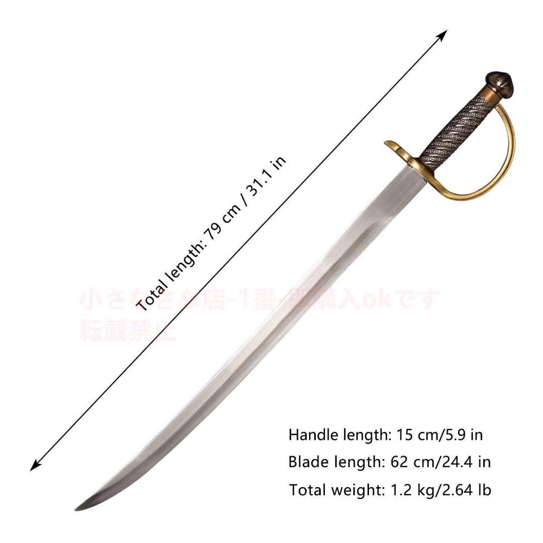海賊ナイフ2 古兵器 武具 模造刀·模擬刀 Cosplay ロールプレイング