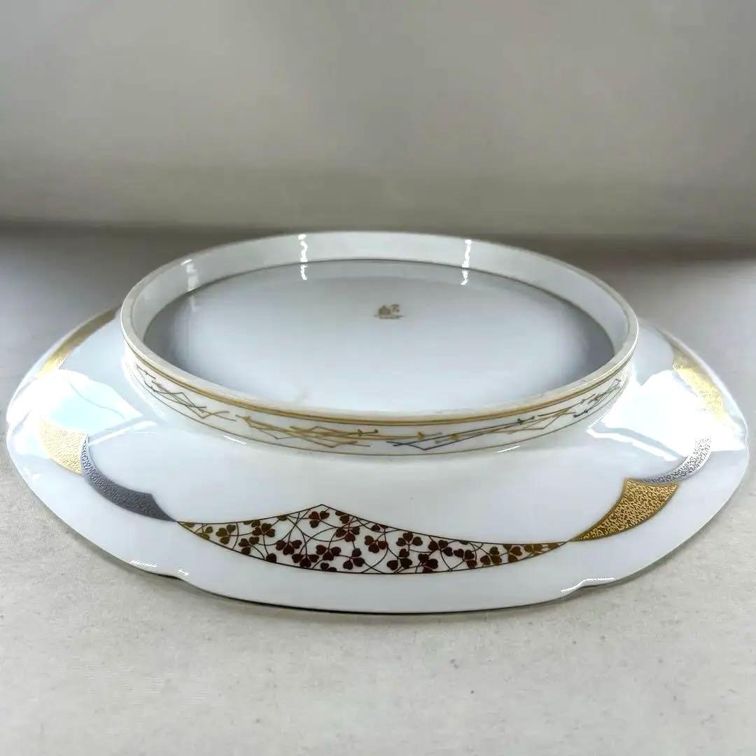 乃りたけ　ダイヤモンドコレクション　金閣銀閣　大皿　直径36㎝ノリタケ　プレート