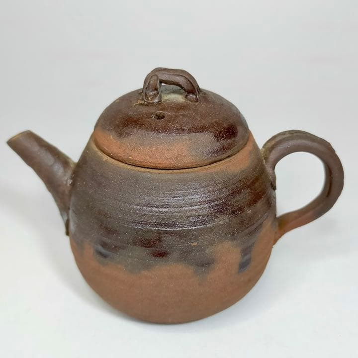片岡ニ光　常滑焼　急須　茶道器　年代物