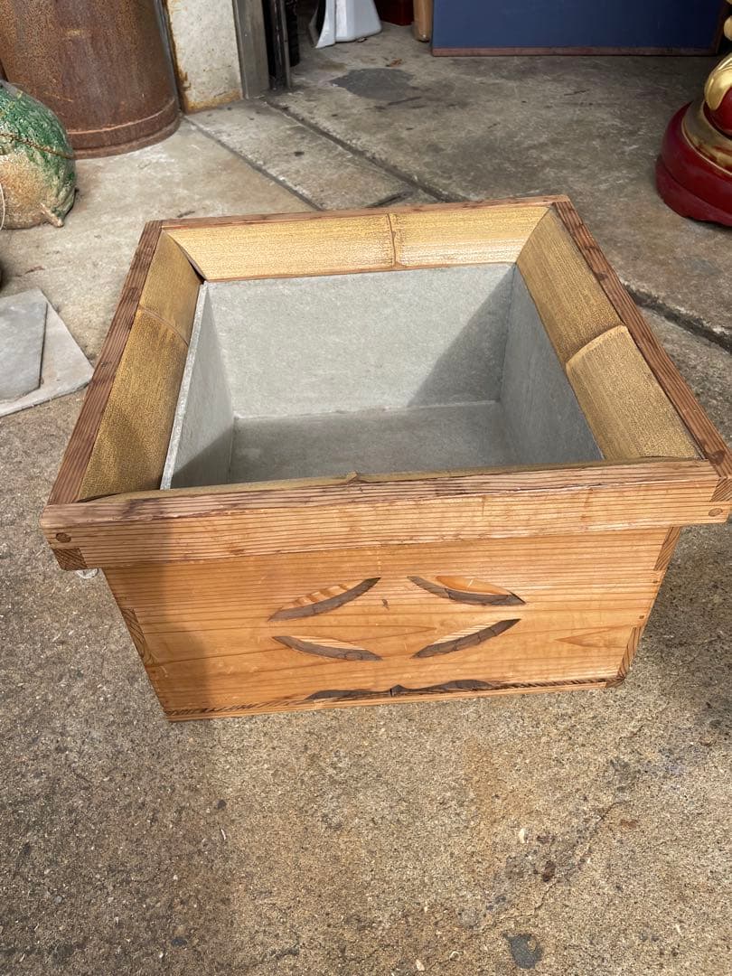 美品 茶道具 置炉 七宝透 炉壇 囲炉裏 煎茶道具 炭道具 火鉢 風炉兼用