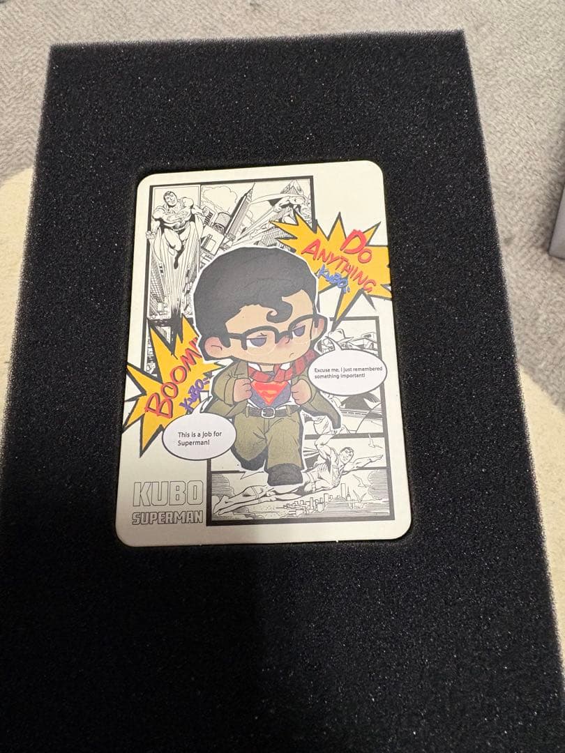 popmart kubo スーパーマンフィギュア