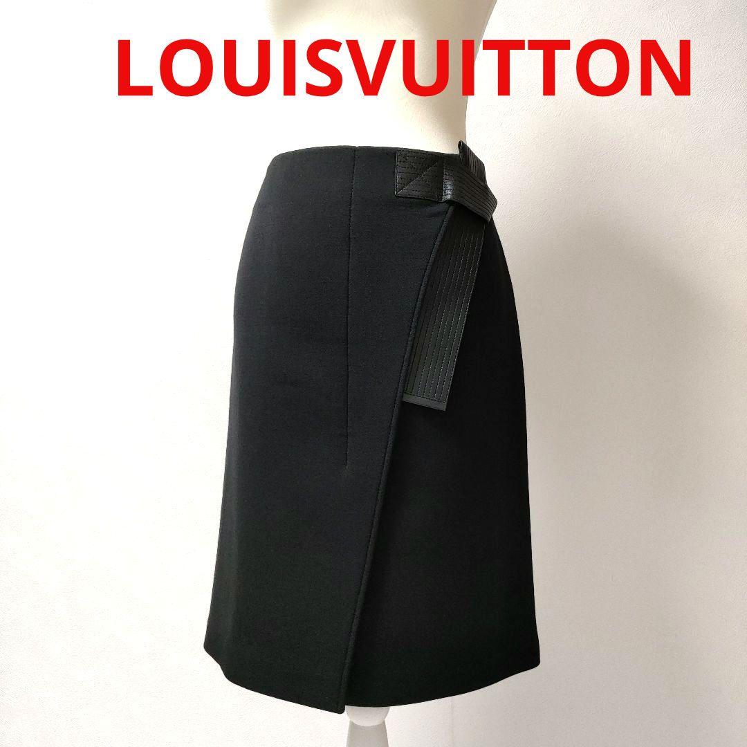 極美品❢LOUISVUITTON　スカート　ウール