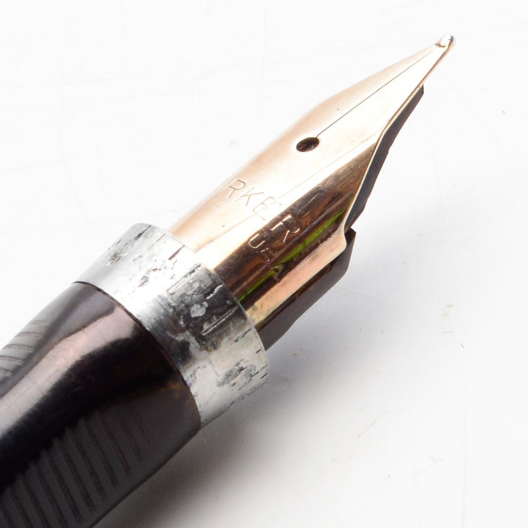 PARKER　パーカー　万年筆　75　シズレ　14K　ゴールド　ケース付き