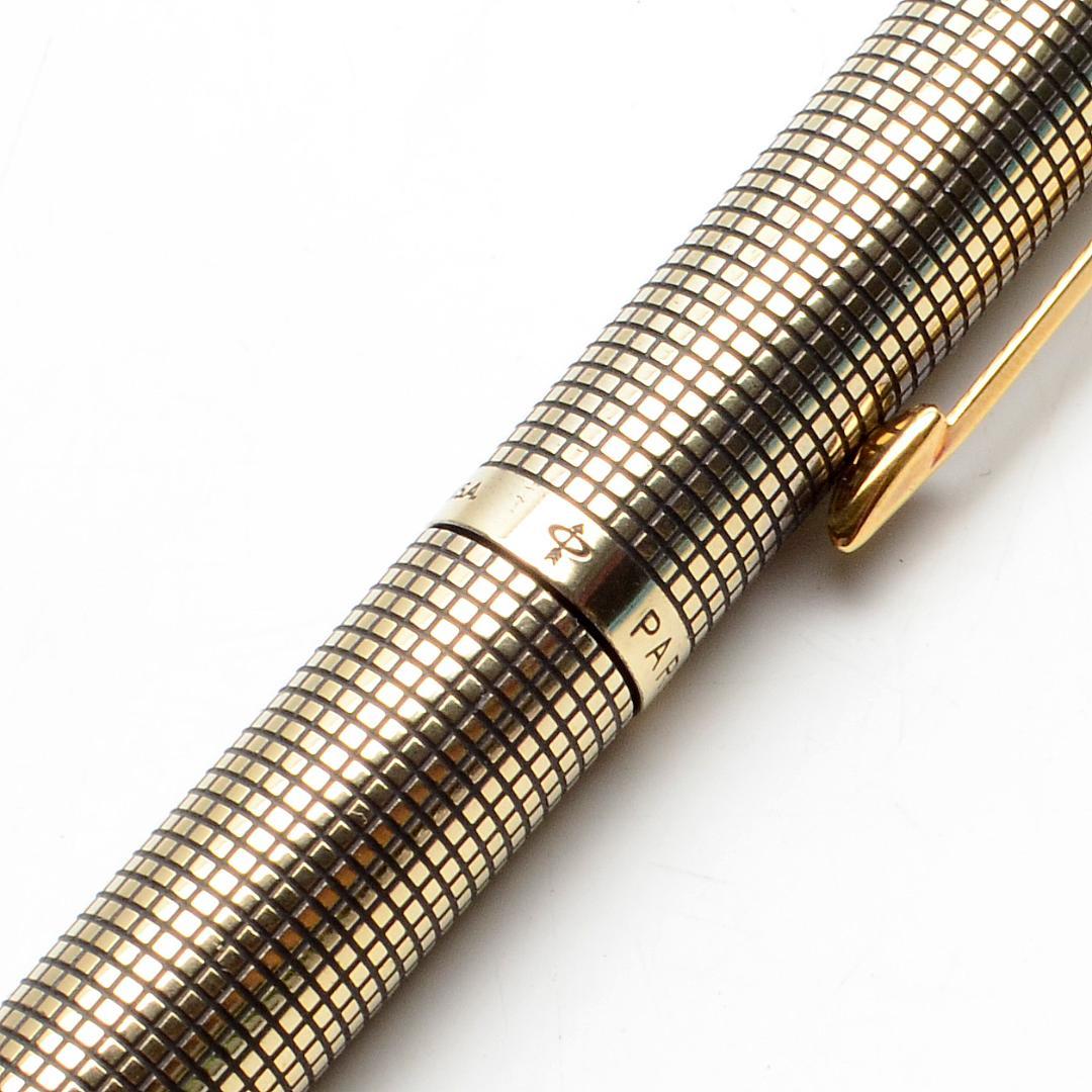 PARKER　パーカー　万年筆　75　シズレ　14K　ゴールド　ケース付き