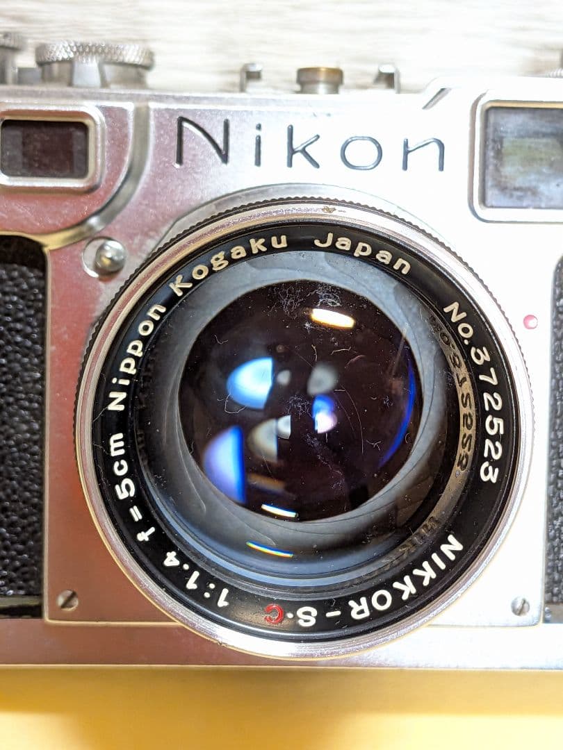 Nikon　ニコンS2　NIKKOR-S・C 1:1.4 f=5cm