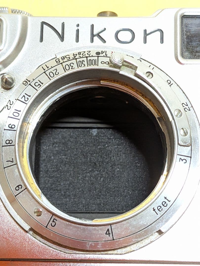 Nikon　ニコンS2　NIKKOR-S・C 1:1.4 f=5cm