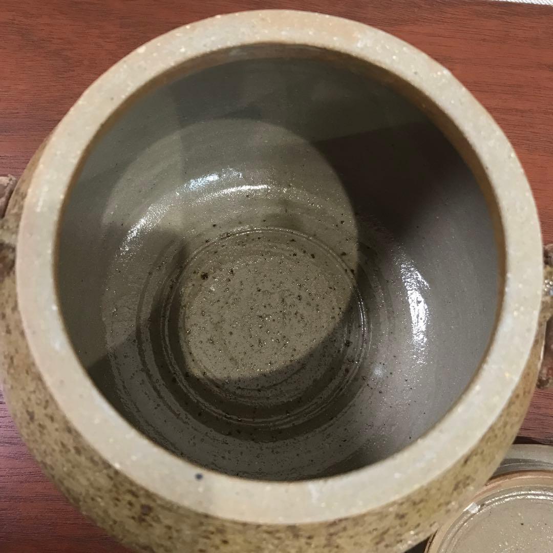 水指　丹波焼　立杭焼　市野伊作造　茶道具　茶道